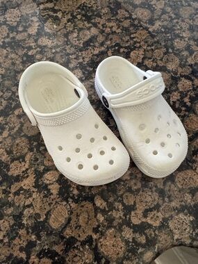 CROCS Kids Clog in White